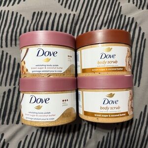 Dove Brown Sugar & Coconut Butter Body Scrub